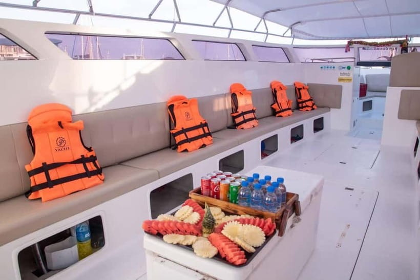 Phuket: Guided Boat Trip to Coral Island and Raya Island - From Phuket to Coral Island in 15 minutes