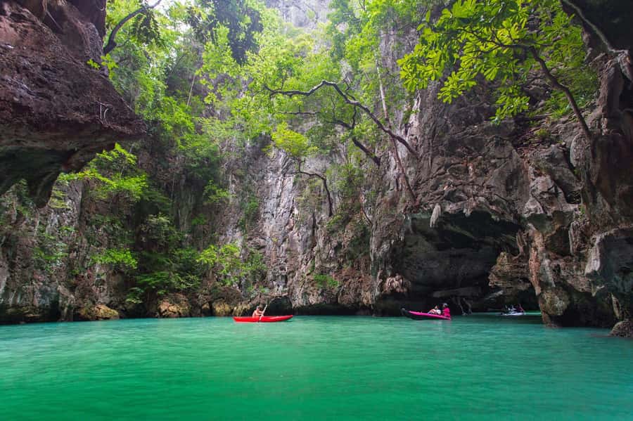 Phuket: James Bond and Khai Islands Day Trip by Speedboat - Panak Island and the bay’s rock scenery