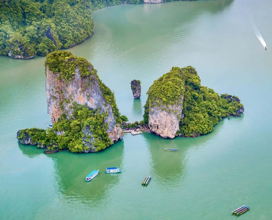 Phuket: James Bond and Khai Islands Day Trip by Speedboat - Speedboat across Phang Nga Bay