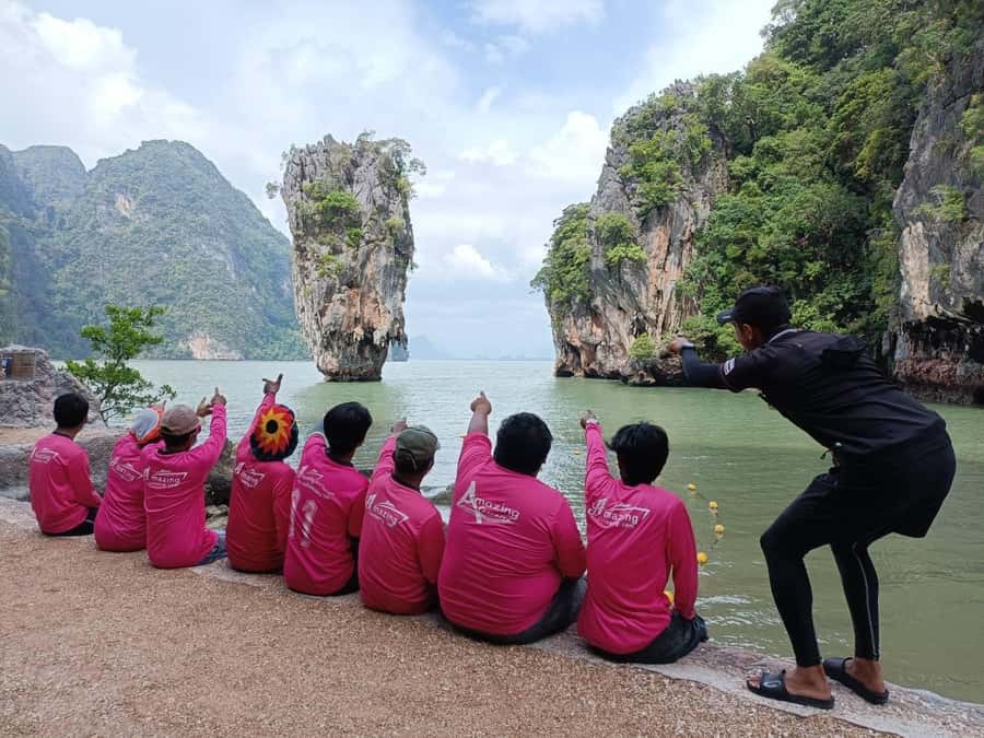 Phuket: James Bond Island by Big Boat with Sea Cave Canoeing - The crew and the feel of a large group