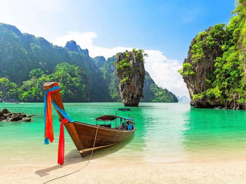 Phuket: James Bond Island by Longtail Boat Small Group Tour - Wat Suwan Khuha, where monkeys meet a cave temple