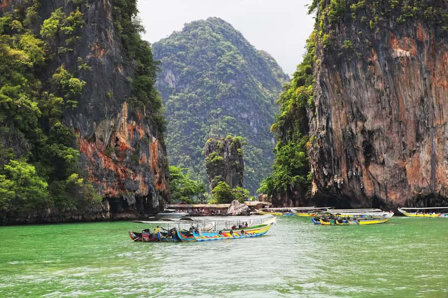 Phuket: James Bond Island Day Trip By SpeedBoat - Panak Island and the limestone scenery
