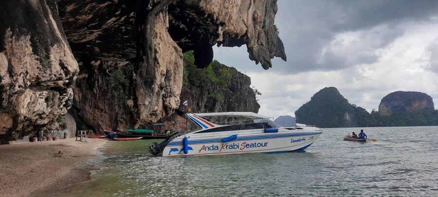 Phuket: James Bond Island Private Speedboat Charter Tour - From Phuket hotel pickup to Yamo Pier