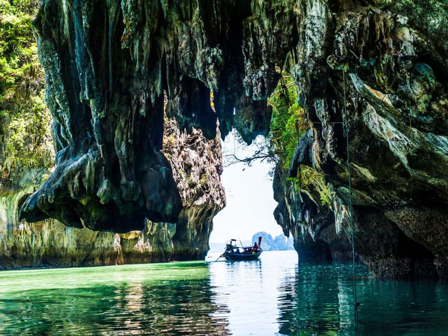 Phuket: James Bond Island Sea Canoe by Speedboat - Cruising past mangroves and Khao Khein