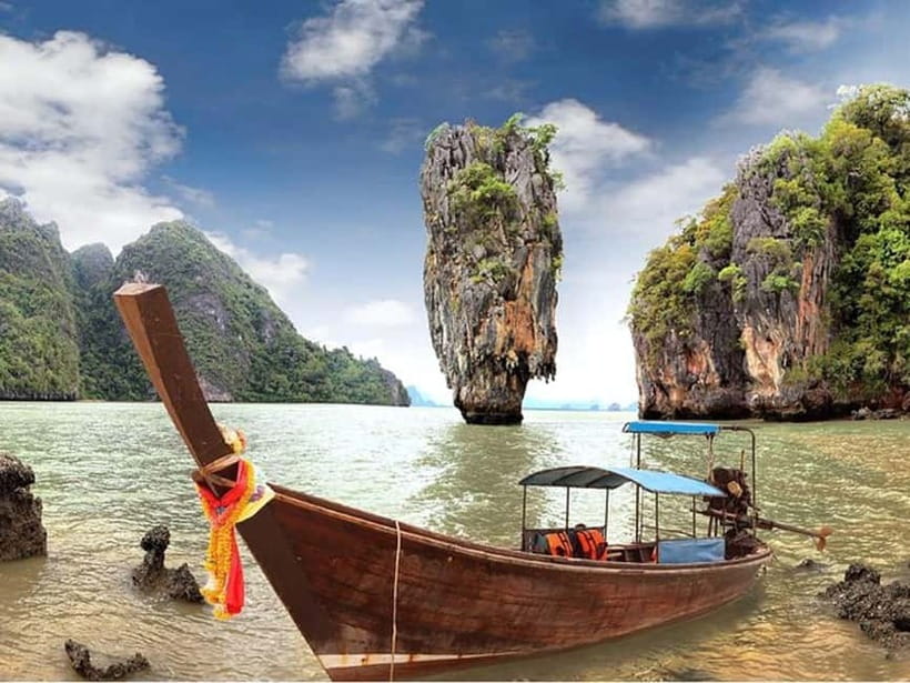 Phuket: James Bond Island Sea Canoeing by Speedboat+ 2 Meals - From Patong to Boat Lagoon Port