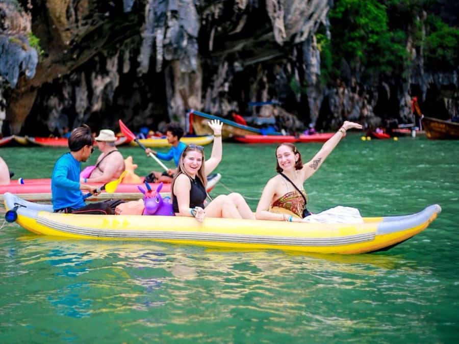 Phuket: James Bond Island Speedboat Tour with Canoeing - Ko Yao Yai gives you an early beach break