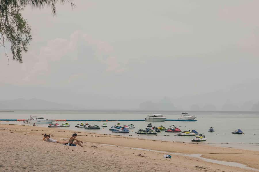 Phuket: James Bond Island Tour By Premium Speed Catamaran - James Bond Island at 2:30: famous, photogenic, and busy by nature