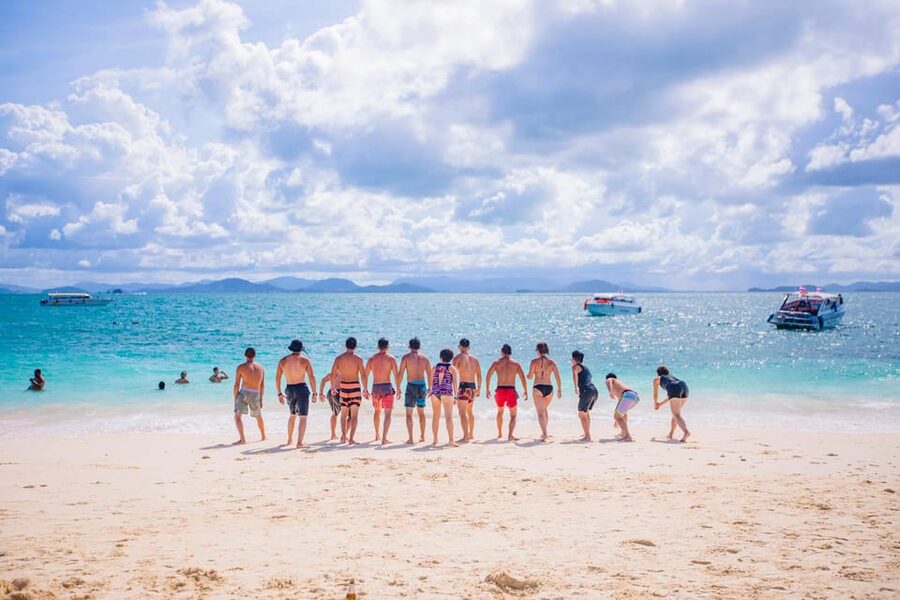 Phuket: Khai Islands Premium Speedboat Half Day Adventure - Khai Nui: scenic water and limited shore time