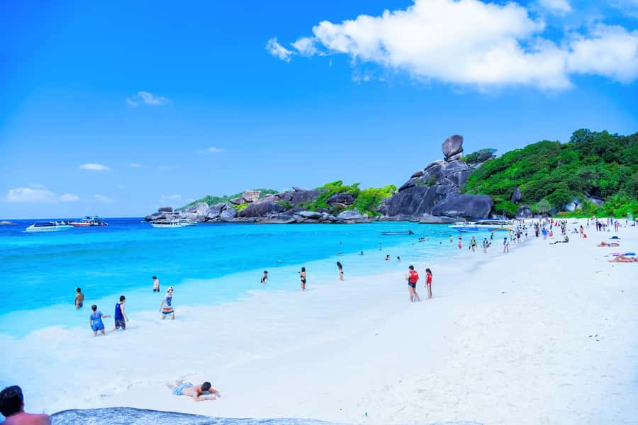 Phuket/Khao Lak: Speedboat Snorkel Tour to Similan Islands - Koh Payu is the main reef stop