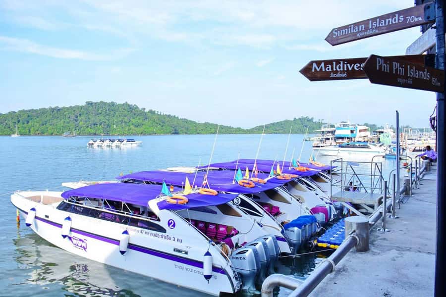 Phuket/Khao Lak: Speedboat Snorkel Tour to Similan Islands - Pickup, breakfast, and the ride from Phuket