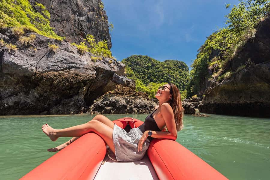 Phuket: Lazy Khao Phing Kan & Yao Islands Speedboat Day Tour - Khao Ma Chu and the ancient mangrove setting