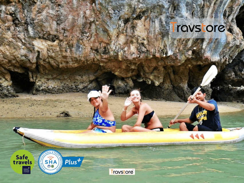 Phuket: Phang Nga (James Bond) Island - Big Boat Tour - Sea canoeing through caves and narrow waterways