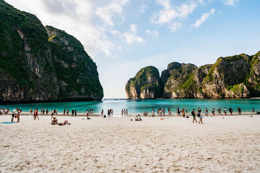 Phuket: Phi Phi Islands Day-Trip by Speed Catamaran - Viking Cave, coral, and water activities