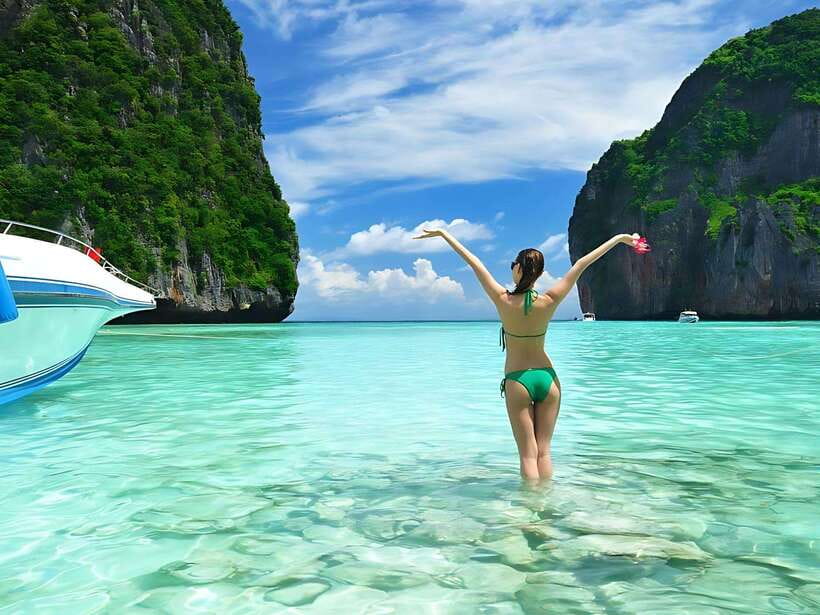 Phuket: Phi Phi, Maya and Khai Or Bamboo Island by Catamaran - Bamboo Island or Khai Island for the first swim