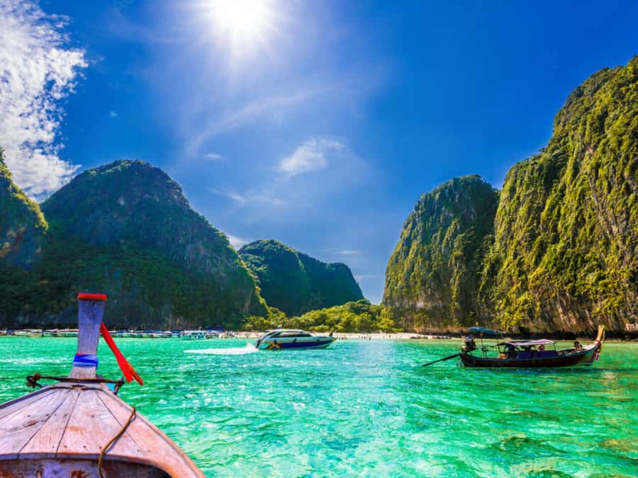 Phuket; Phi Phi, Maya Bay, Bamboo or Khai Island Speedboat - Monkey Beach is mainly a photo stop