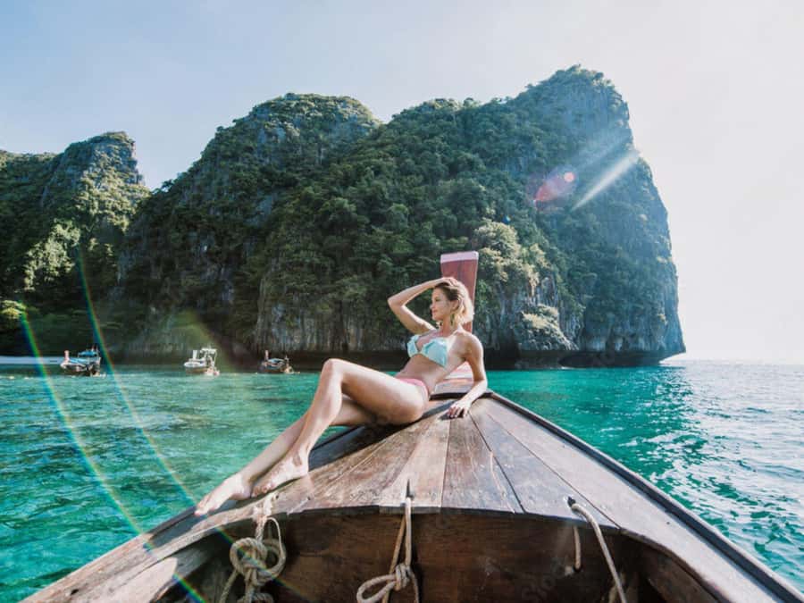 Phuket; Phi Phi, Maya Bay, Bamboo or Khai Island Speedboat - Maya Bay is famous, beautiful, and regulated