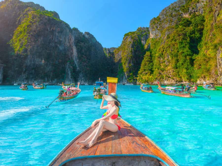 Phuket; Phi Phi, Maya Bay, Bamboo or Khai Island Speedboat - Bamboo Island or Khai Islands sets the tone