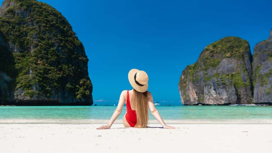 Phuket: Phi Phi Pileh Lagoon Bamboo Island by Speed Boat - Halal lunch at Ton Sai Bay