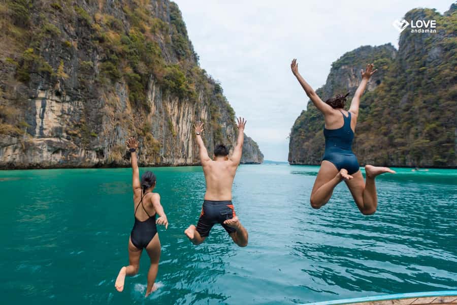 Phuket: Phi Phi Pileh Lagoon Bamboo Island by Speed Boat - What the $112 price really covers