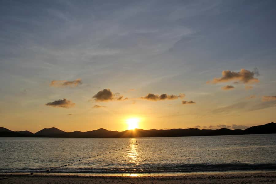 Phuket: Phi Phi Sunrise Boat Tour to Bamboo and Khai Island - Maya Bay from the water