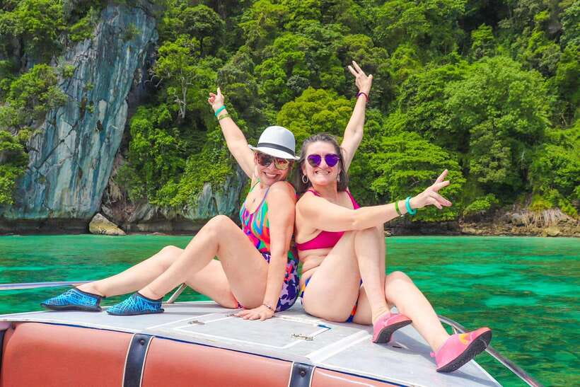 Phuket: PhiPhi, Maya Bay & Khai Island Day Tour with Lunch - Maya Bay: famous, photogenic, and crowded