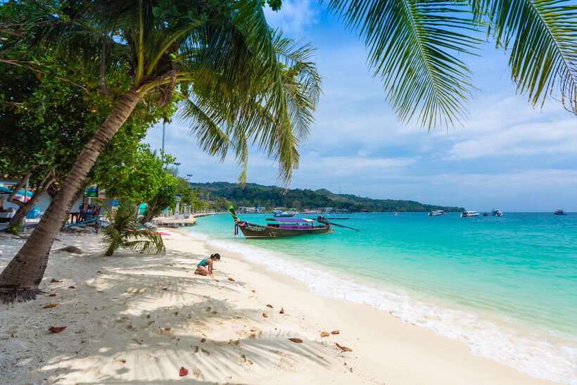 Phuket: PhiPhi, Maya Bay & Khai Island Day Tour with Lunch - Viking Cave is a quick look from the boat
