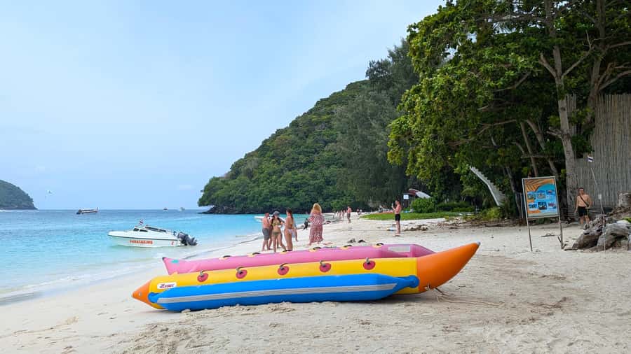 Phuket: Private Longtail Boat to Koh Hey (Coral Island) - Paid activities at Coral Island