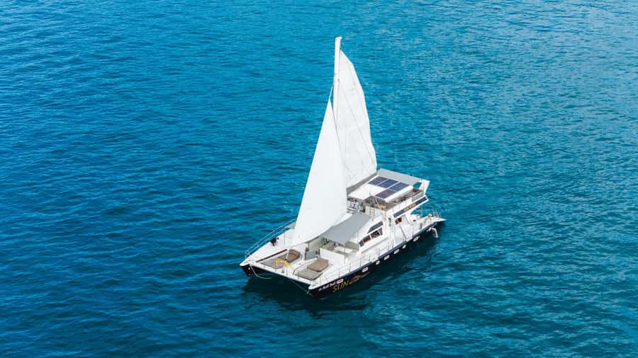 Phuket: Racha and Coral Island Catamaran snorkeling Trip - Racha Island gives you the longest water break