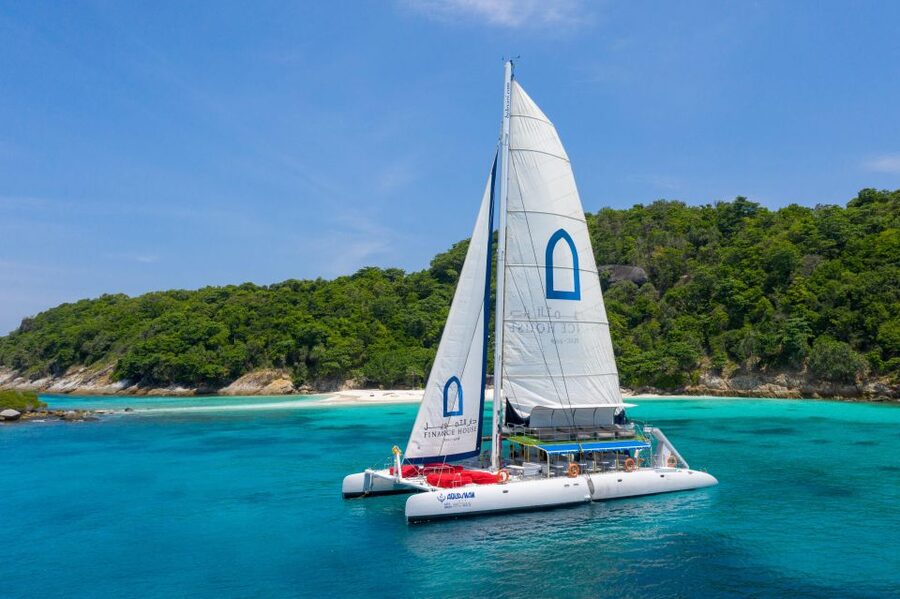 Phuket: Racha and Coral Island Catamaran Tour with Lunch - Coral Island gives you the first beach break
