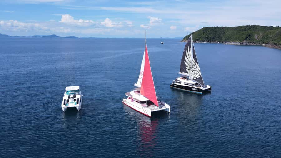 Phuket: Racha and Coral Island Sailing Day Trip by Miss.Red - Snorkeling around Racha Island