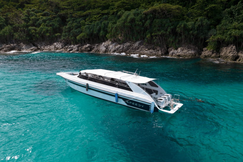 Phuket: Racha and Coral Islands Speedboat Trip with Lunch - Racha Island starts the day with speed and sand
