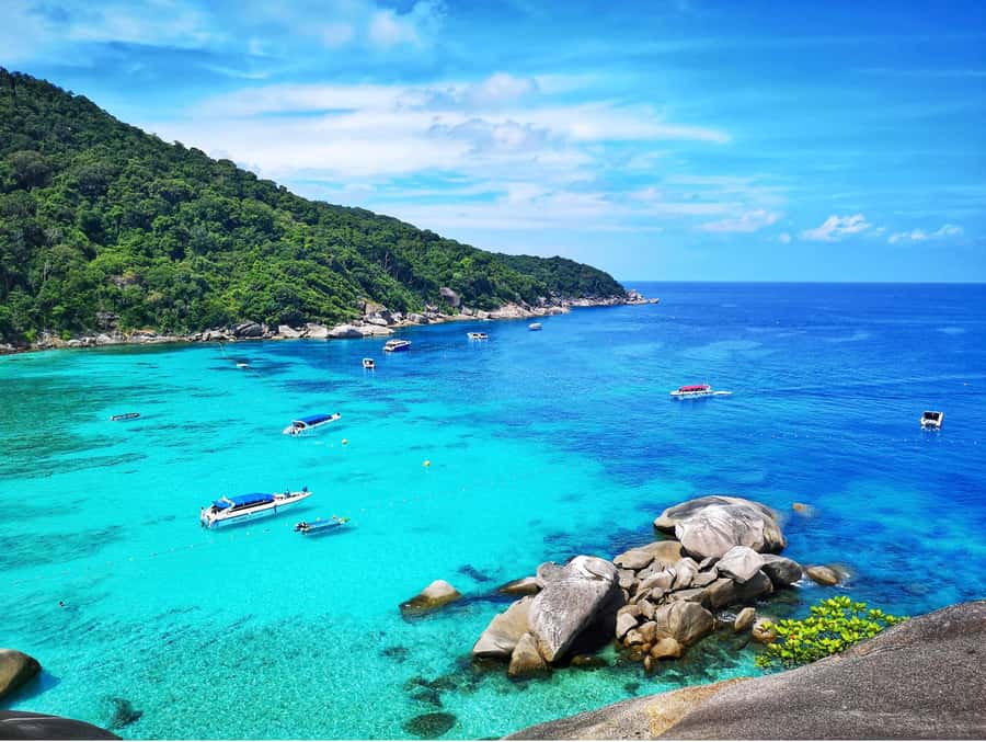 Phuket: Similan Island Day Trip by Speed Boat Catamaran - Koh Similan, Sailboat Rock, and Donald Duck Bay