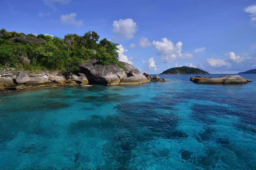 Phuket: Similan Island Day Trip by Speed Boat Catamaran - Food, drinks, and the return to Phuket