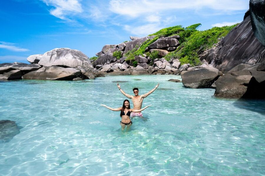 Phuket: Similan Island Full-Day Trip by Speedboat with Meals - Payu Island is built around swimming and snorkeling
