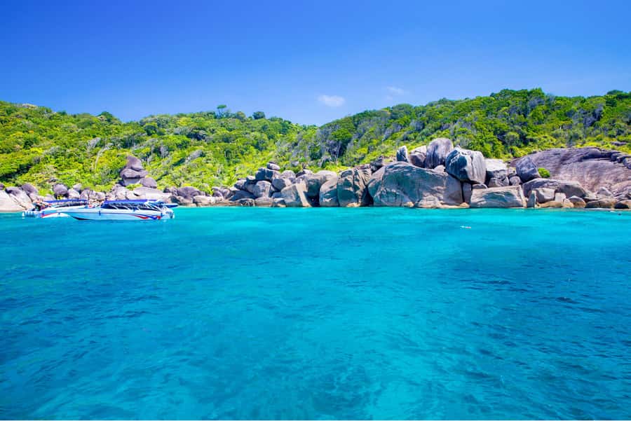 Phuket: Similan Islands Day Tour by Speedboat with Lunch - Sailing Rock on Island 8