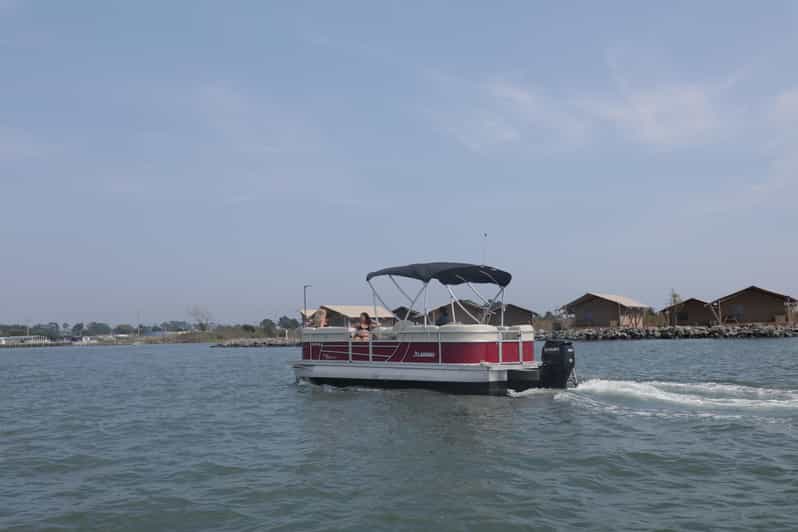 Pontoon Boat Rentals in Chincoteague Island, VA - A private boat day with room to choose your route