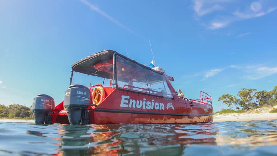 Port Stephens: Port Stephens Island Snorkel Adventure Cruise - What the snorkeling stop is like