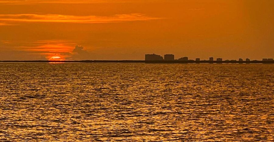 Private 2 Hour Sunset Cruise Marco Island, FL - Setting out from Goodland at sunset