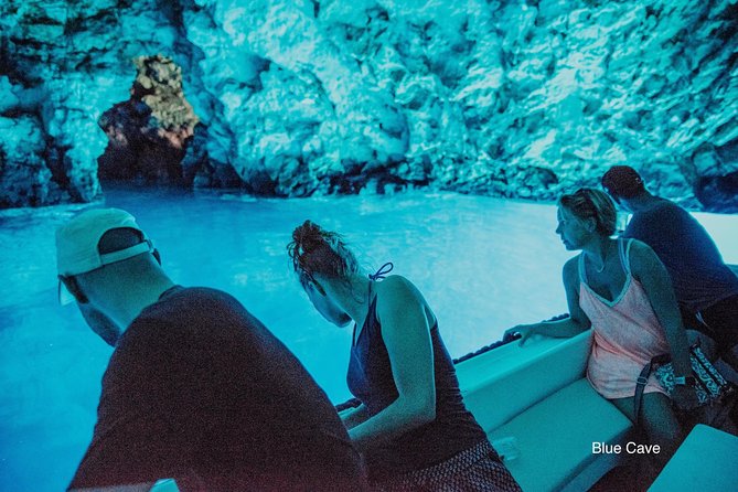 Private Blue cave, Mamma Mia and Hvar, 5 islands tour from Trogir - Vis and the story of Monk Seal Cave