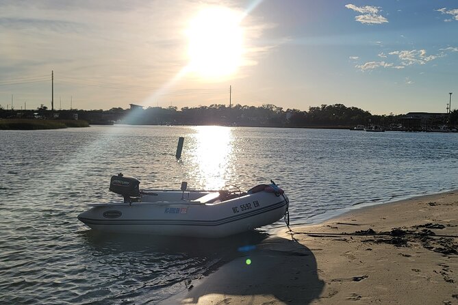 Private Boat Charter for Masonboro Island and Wrightsville Beach - Onboard comforts that matter
