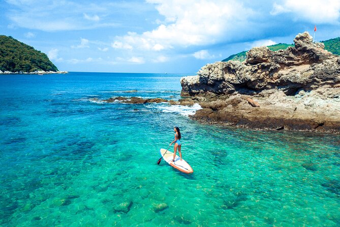 Private Boat Excursion to Aegina and Moni Islands from Athens - Two quiet hours at Moni Island Beach