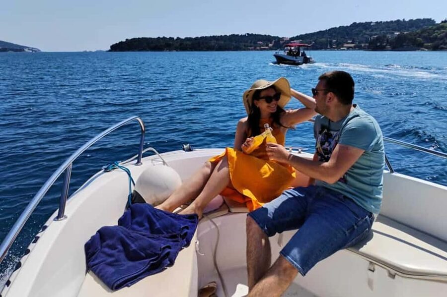 Private Boat to the Blue Cave & Elaphiti Islands with Pickup - Six hours adds Lopud and possibly Šipan