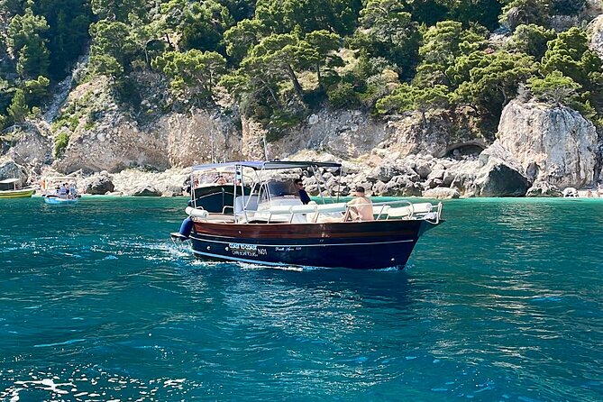 Private Boat Tour of Capri Island - Monte Solaro and Cala Ventroso offer a swim break
