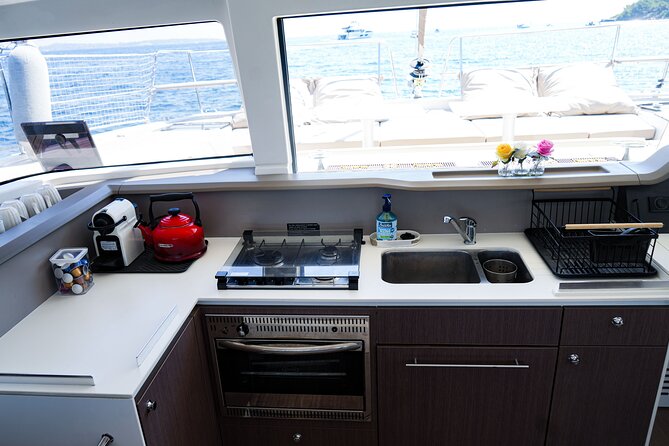 Private catamaran cruise, Lérins Islands, Antibes , Cannes - A catamaran built for a relaxed afternoon