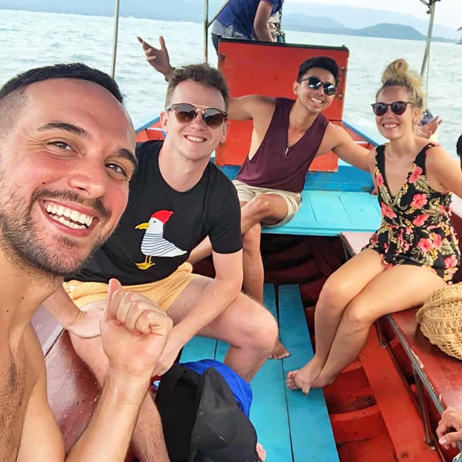 PRIVATE KOH SAMUI TOURS - SECRET ISLANDS BOAT TRIP - Koh Madsum and its famous pigs