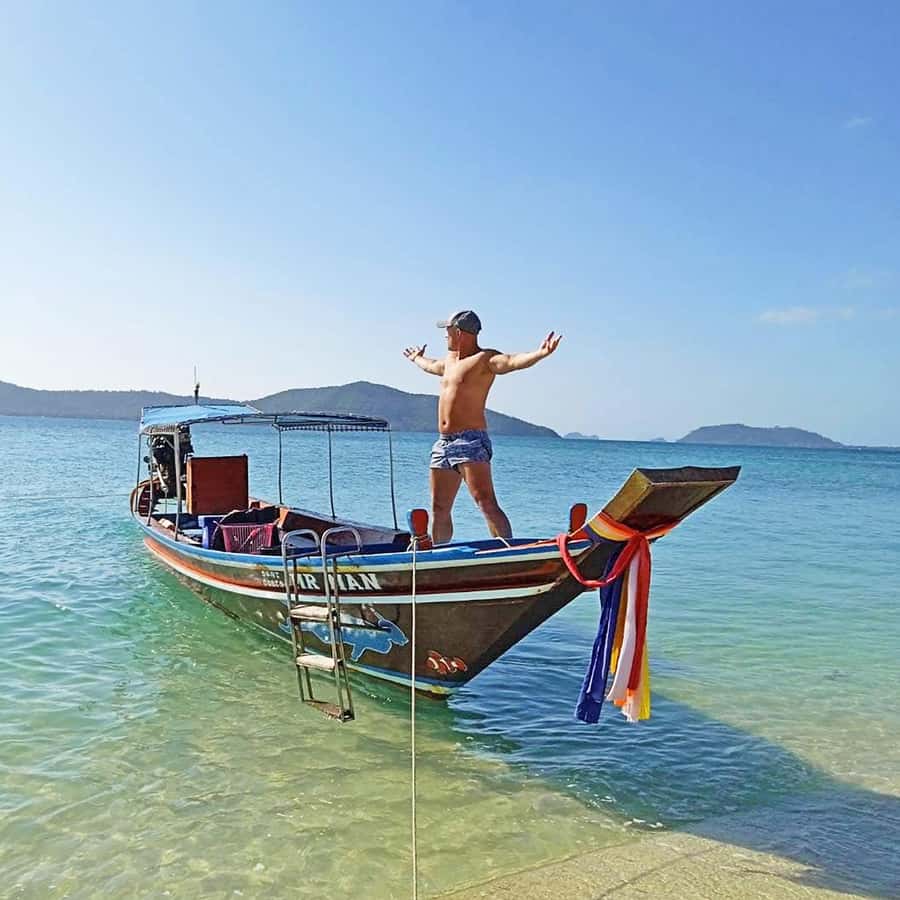 PRIVATE KOH SAMUI TOURS - SECRET ISLANDS BOAT TRIP - Walking through Koh Tan’s mangroves
