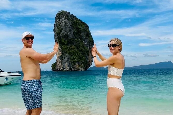 Private Longtail Boat Tour to 4 Islands - Leaving Ao Nang for the four-island route
