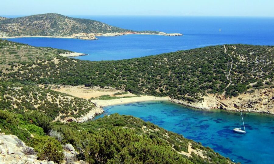 Private Speedboat Cruise to the South Coast of Sifnos Island - Kastro from the sea