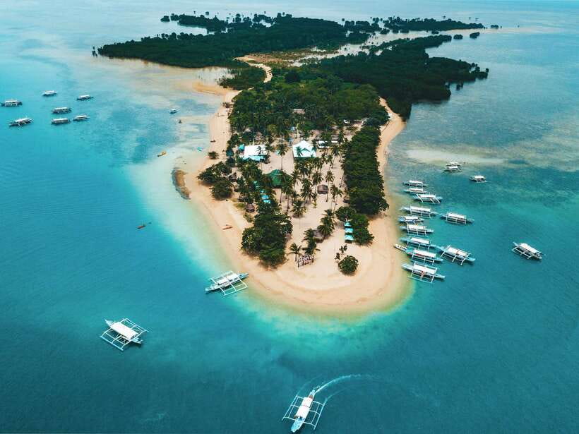 Puerto Princesa: Honda Bay Island Hopping & Optional Massage - Luli Island and its disappearing sandbar