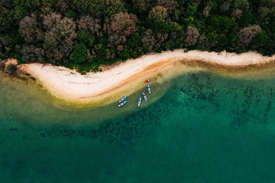 Pula: Three Island Kayak Tour with Cave Photo & Snorkeling - The pace suits beginners with some water confidence